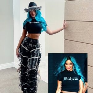 KAROL G BICHOTA LEATHER PANTS